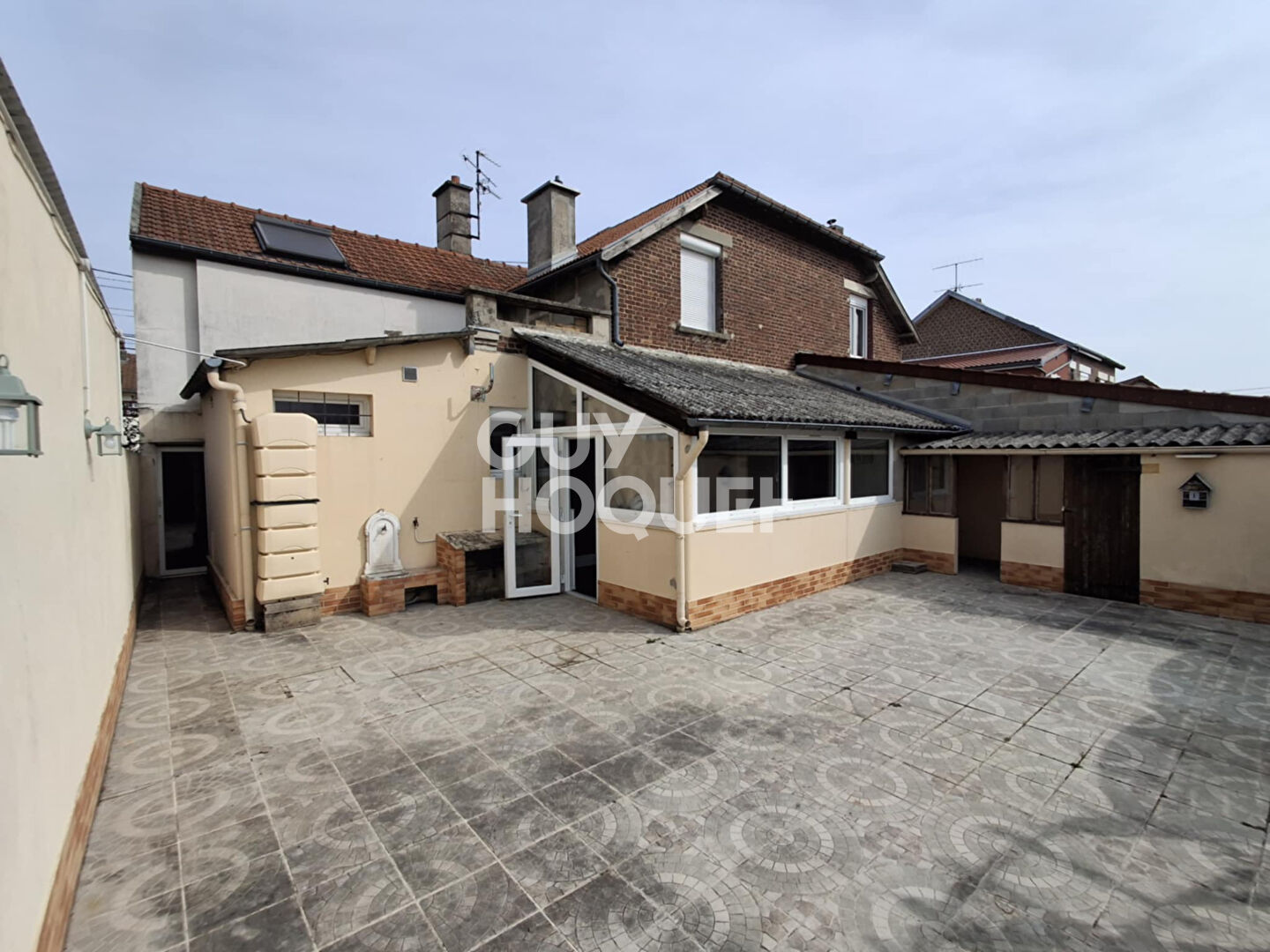 Maison à vendre à Laon CITE DES CHEMINOTS- 6 pièces, 4 chambres, jardin