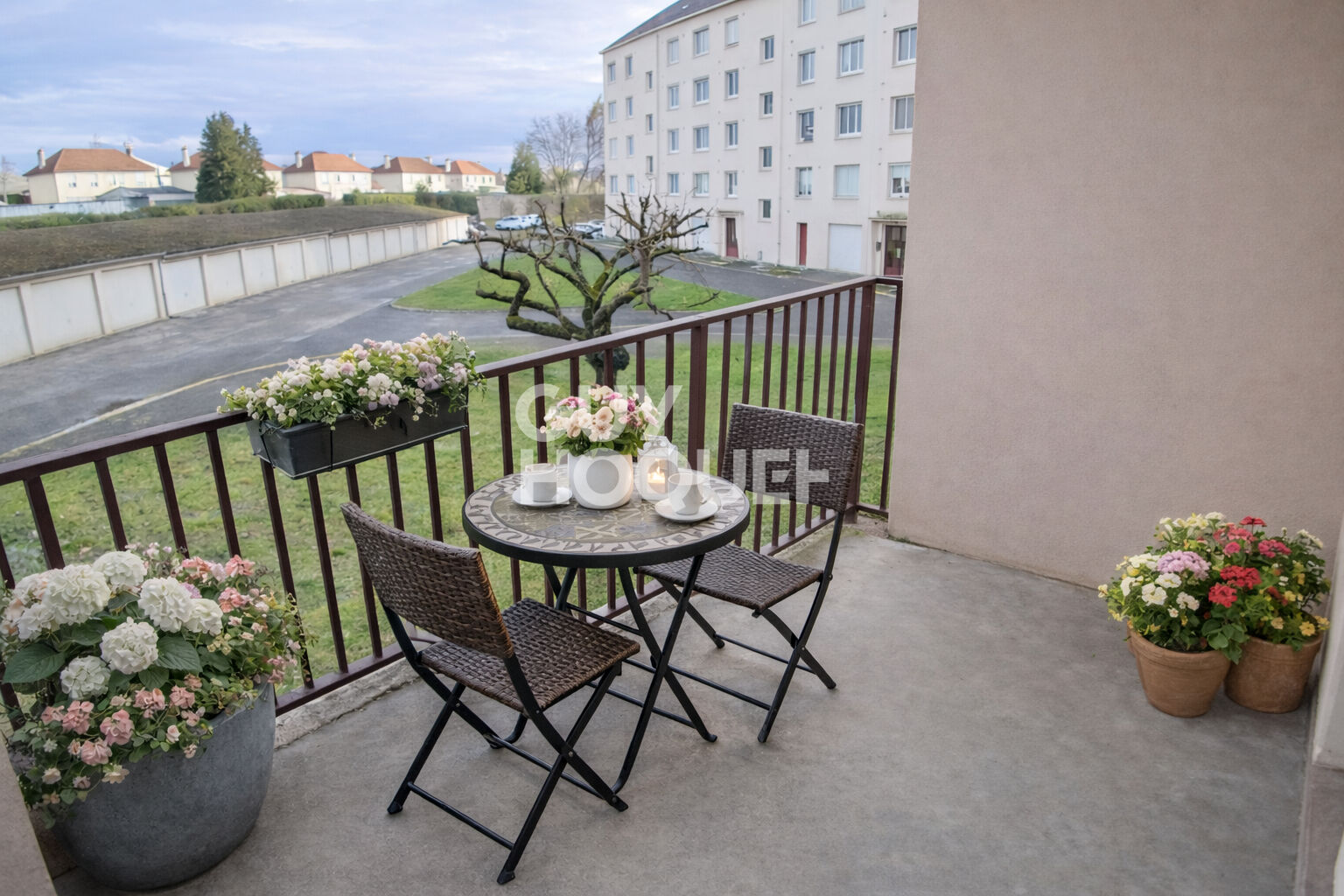 À louer - Bel appartement lumineux avec balcon- 690  CC