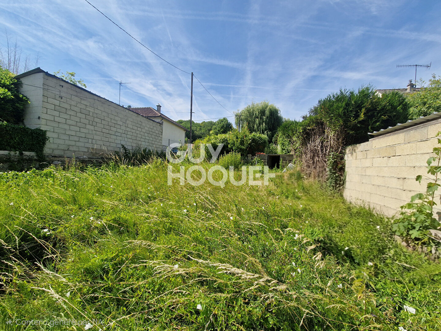 Terrain viabilisé à vendre à Vauxbuin - Exclusivité Guy Hoquet SOISSONS