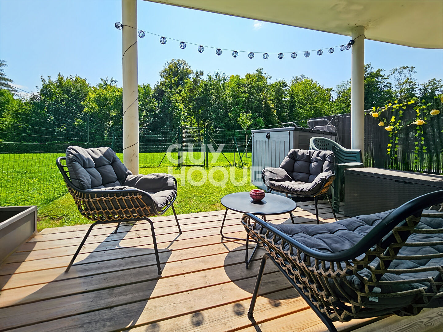 Appartement en rez-de-jardin proche centre !