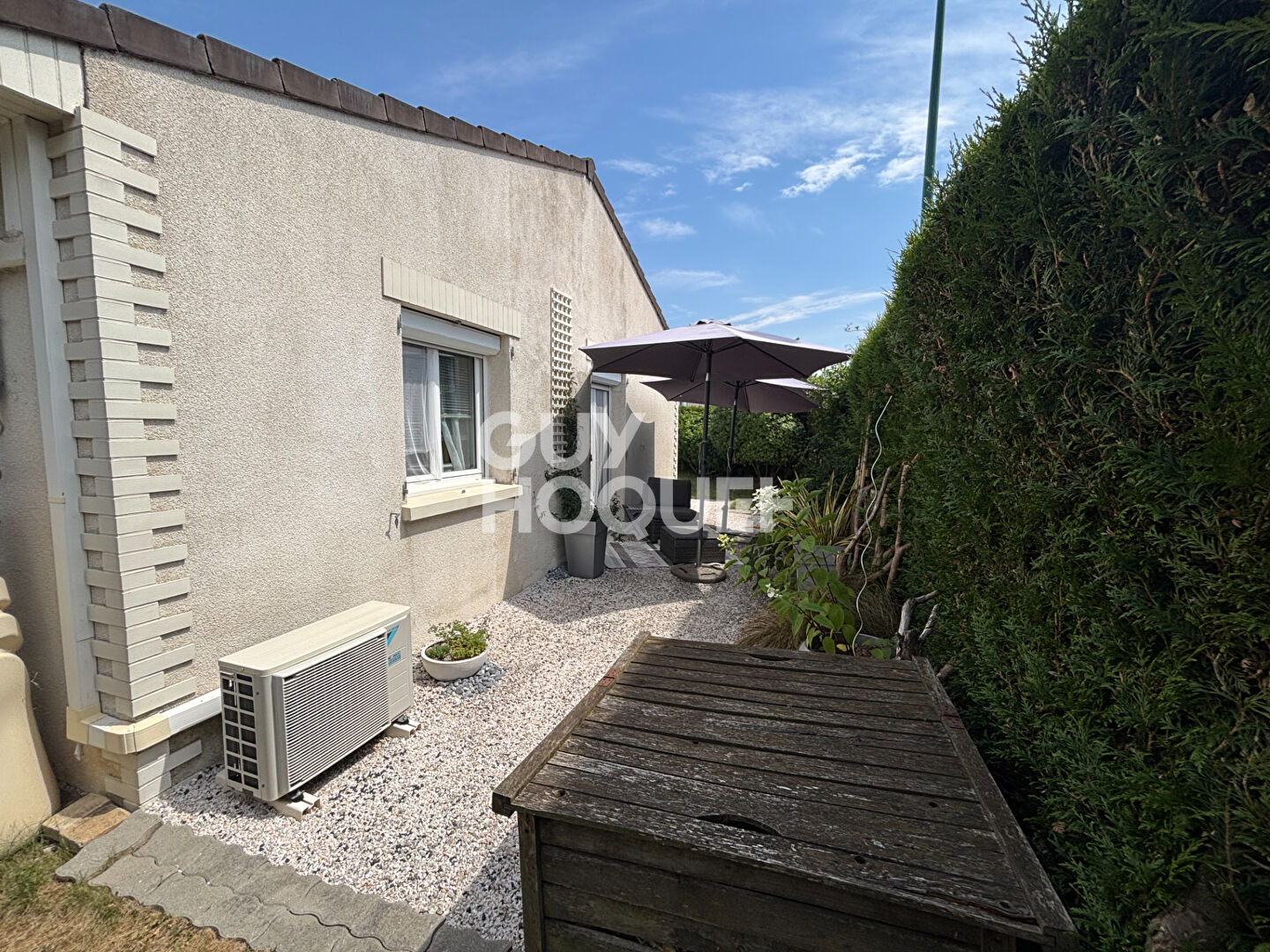 LIVERDY-EN-BRIE ? Plain-pied avec jardin dans un environnement privilégié