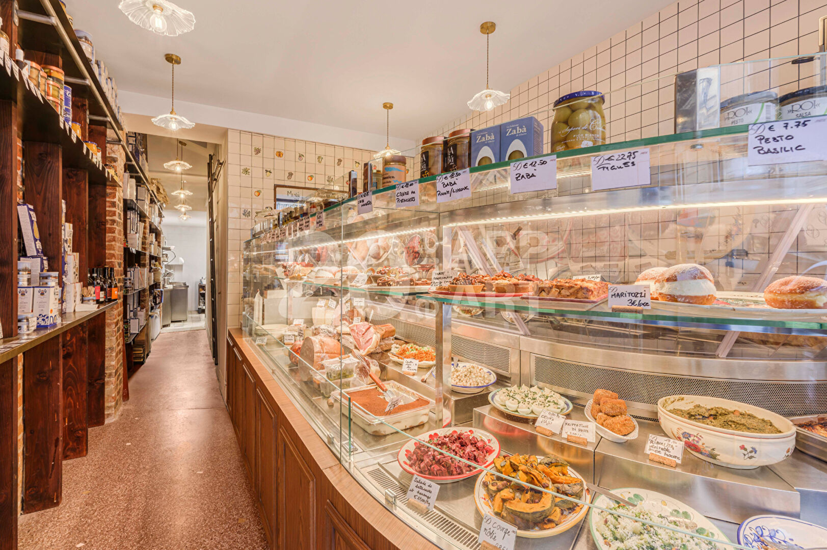 Murs de local commercial  Ménilmontant - loué - traiteur italien