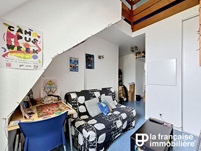 Appartement  Type 2 à louer – Non meublé – 24 m² – Rennes – Centre historique – Résidence Grand Collège – Rue d&rsquo;Echange