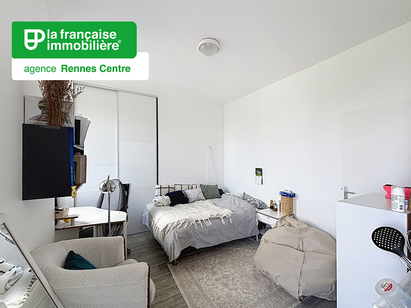 Appartement Type 1 à louer – Meublé – RENNES – Centre Ville – Résidence Grand Collège – Rue d&rsquo;Echange - LFI-CENTRE-B-6646