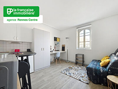 Appartement Type Studio à louer – Meublé- 18m² – Centre Ville – proximité de la gare et du métro Ligne A et B
