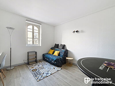 Appartement Type Studio à louer – Meublé- 18m² – Centre Ville – proximité de la gare et du métro Ligne A et B