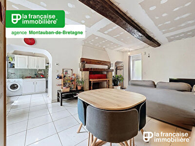 A louer – Maison – Campagne – Proche gare – Montauban-de-Bretagne – 3 pièces