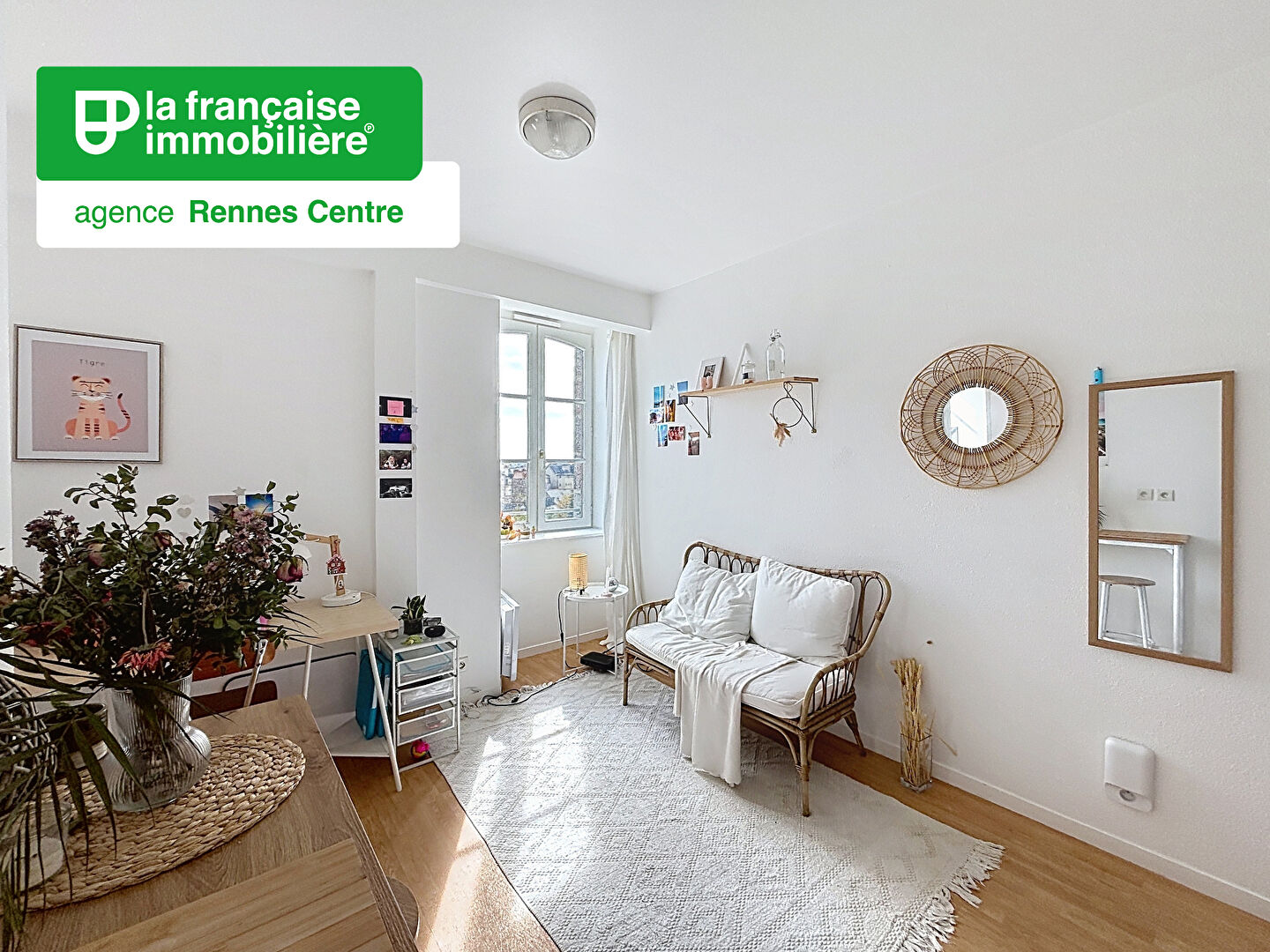 Appartement Type 1 bis à louer – 27.26m² – Centre ville – Résidence Le Grand Collège – Rennes - LFI-CENTRE-A-1356