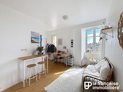 Appartement Type 1 bis à louer – 27.26m² – Centre ville – Résidence Le Grand Collège – Rennes