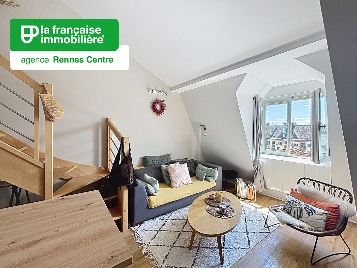 Appartement de Type 1 bis à louer – Non meublé – Centre Ville – République – Rennes - LFI-CENTRE-A-5867