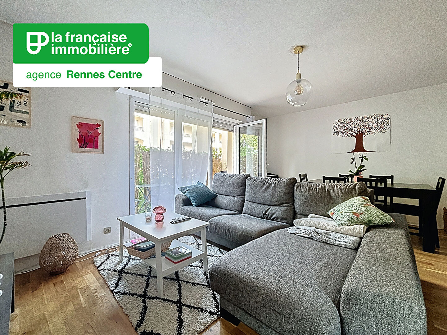 Appartement Type 3 à louer – Non Meublé –  62m² – Rez-de-Jardin – Terrasse – Parking – Villejean - LFI-CENTRE-A-5944