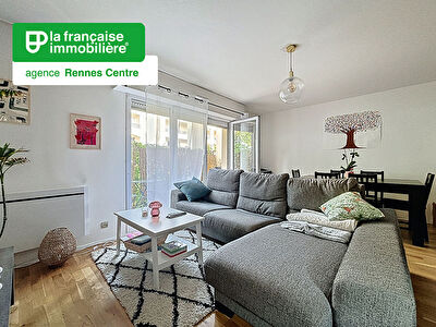 Appartement Type 3 à louer – Non Meublé –  62m² – Rez-de-Jardin – Terrasse – Parking – Villejean