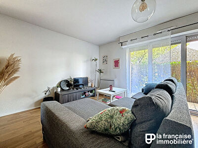Appartement Type 3 à louer – Non Meublé –  62m² – Rez-de-Jardin – Terrasse – Parking – Villejean