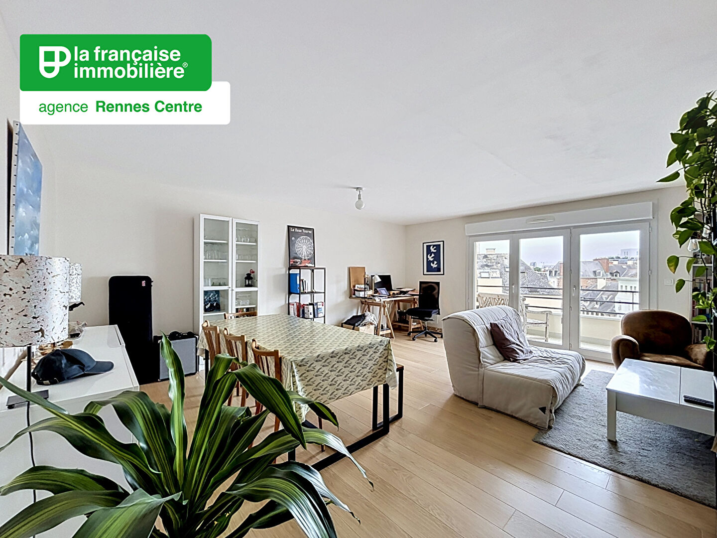 Appartement Rennes 3 pièces de 70.79 m2 dans le quartier de St Hélier – balcon – garage - LFI-CENTRE-6647