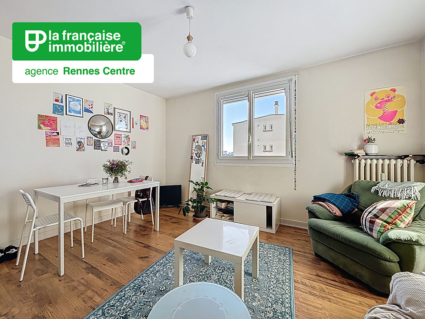 Appartement Type 3 à louer – Meublé – Colocation acceptée – Anatole France – Pontchaillou – Rennes - LFI-CENTRE-A-1499