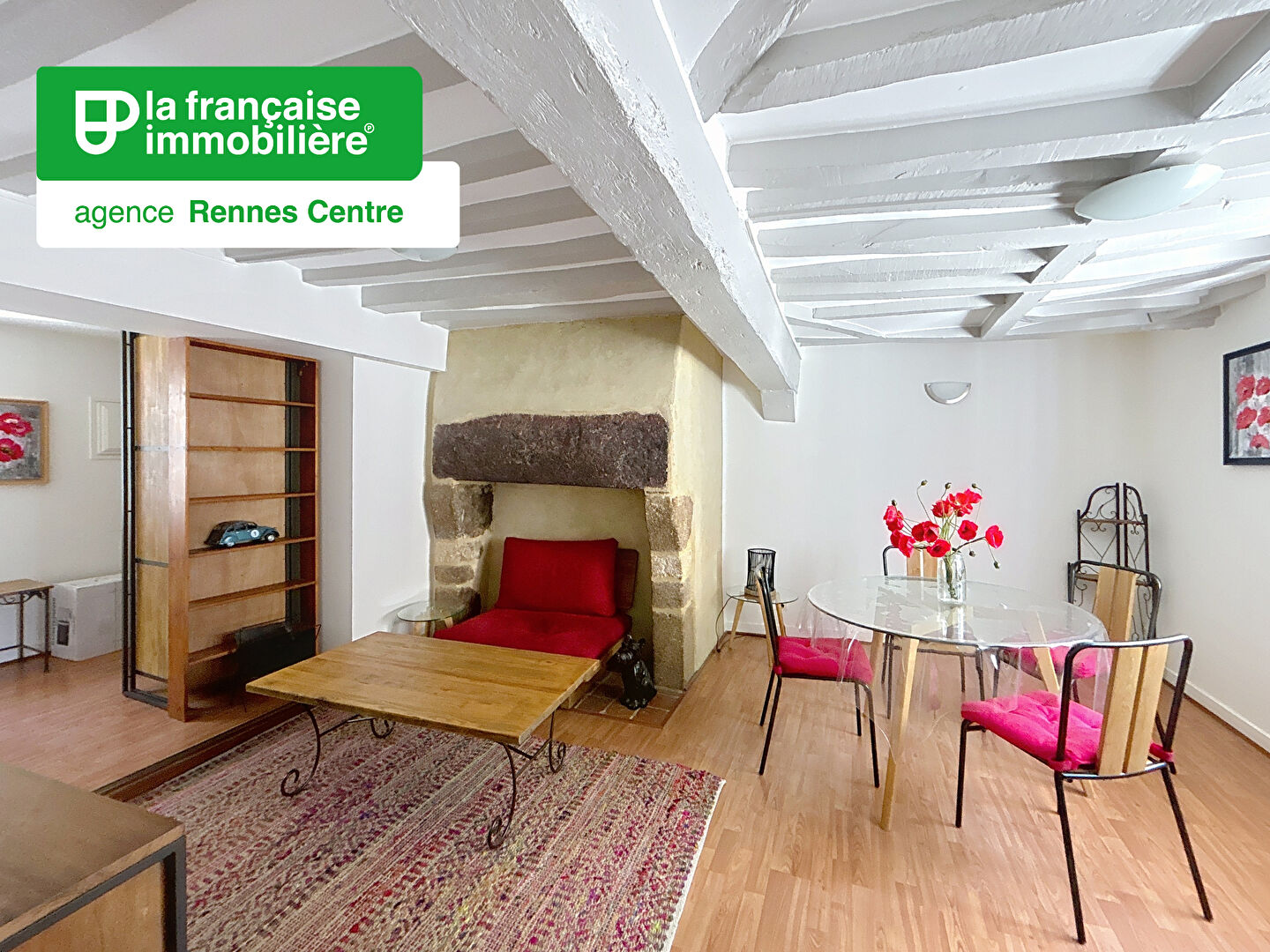 Appartement Type 2 à louer – 40m²  Meublé – Rennes Centre Ville – Petite copropriété - LFI-CENTRE-B-7181