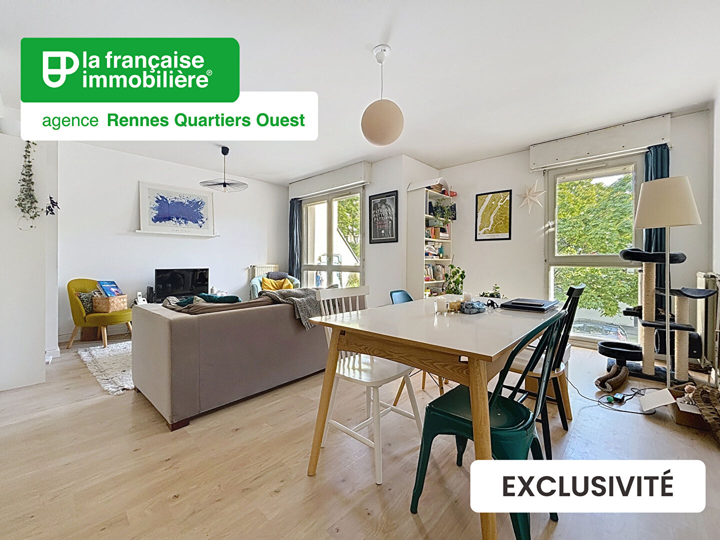 5 pièces – à vendre – duplex – quartier Cleunay – cave – garage - LFI-CLEUNAY-8282