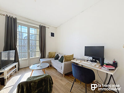 Appartement Type Studio à louer – Non Meublé – 24m² – Saint-Hélier – Rennes – Balcon – Gare