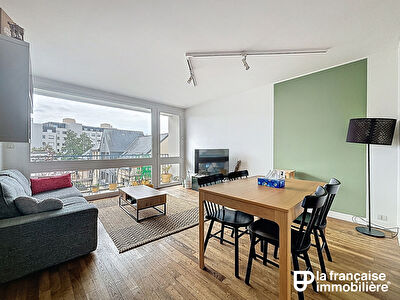 Appartement Type 3 à louer – Meublé – 60.28m² – Cave et Garage – Rennes Centre-ville – Bourg l’évêque