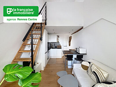Appartement Type 1 bis à louer – Meublé – Centre ville – Résidence Le Grand Collège –  RENNES