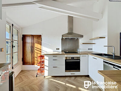 Appartement Rennes – Centre-ville – Sainte-Anne – 2 pièces – 50.17 m² carrez – 64.35 m² au sol – dernier étage – caves