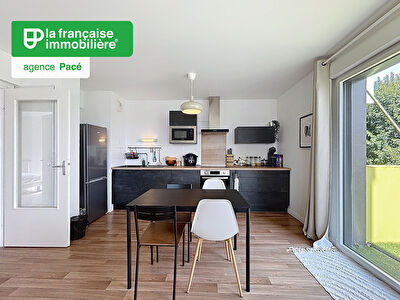 Appartement T2 Meublé – Eau chaude et chauffage compris dans les charges – Vezin le Coquet.