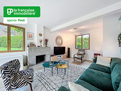 Maison à vendre à Pacé  – 6 chambres 152,65m2 habitables – 15min de Rennes