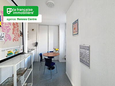 Appartement Type 1 bis à louer – Non Meublé – Centre ville – Résidence Le Grand Collège –  RENNES