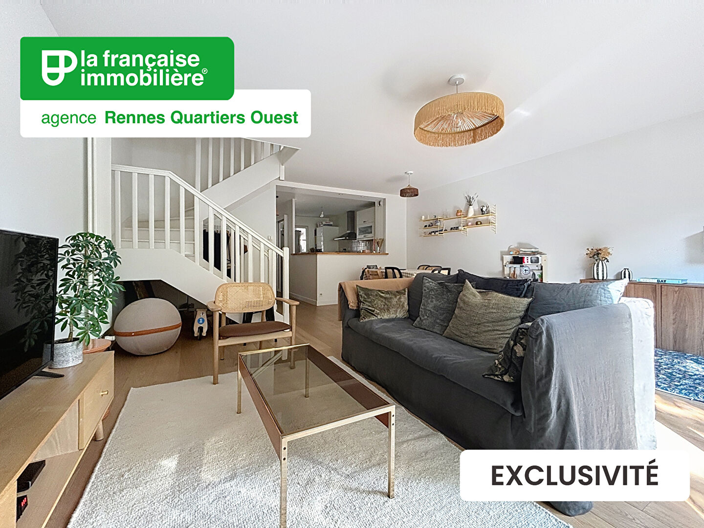 5 pièces duplex à vendre quartier Cleunay - LFI-CLEUNAY-11404