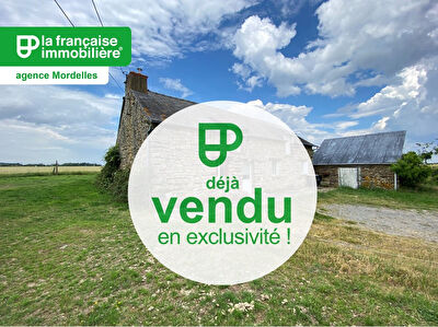 Longère à vendre à La Chapelle Bouexic – 71.45 m2 – Environnement calme et verdoyant