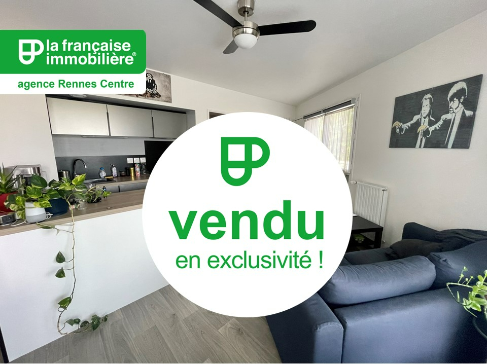 EXCLUSIVITE AGENCE ! Appartement Rennes Alphonse Guérin – Vélodrome – Baud Chardonnet – 2 pièces –  42.76 m² – Balcon – Parking - LFI-CENTRE-12031