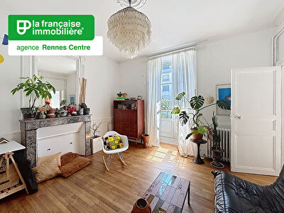 Appartement Type 2 à louer – Non meublé – 46m²  – Boulevard de la Liberté – Centre-Ville – Rennes