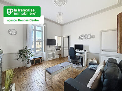 Appartement Type 2 à louer – Meublé – 51m² – Les Quais – Centre Ville – Rennes