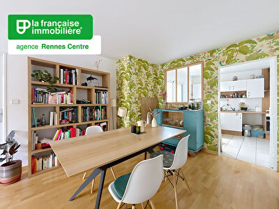 Appartement Rennes Centre historique situé au 2ème étage – 3 pièces de 75m² – Non Meublé – Place de parking