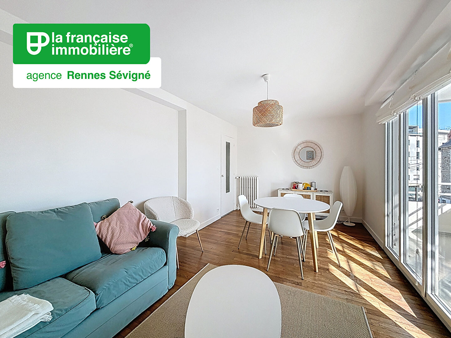Appartement T3 meublé Rennes 62.63 m2 – balcon - LFI-SEVIGNE-12099-E