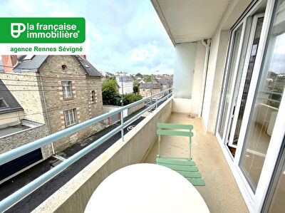 Appartement T3 meublé Rennes 62.63 m2 – balcon