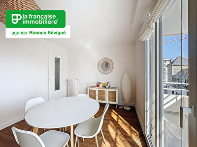 Appartement T3 meublé Rennes 62.63 m2 – balcon