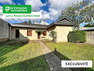 Maison – à vendre – La Mabilais – Jardin – plain-pied – garage – à rénover