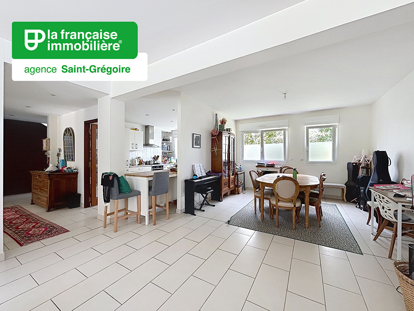 Maison 4 chambres – jardin – garage – LA CHAPELLE DES FOUGERTEZ - LFI-GRE-Q-12687