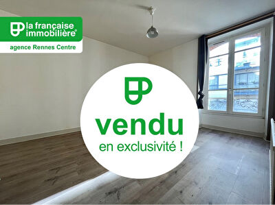 Exclusivité ! Appartement Rennes Centre-Ville – Saint Hélier – 2 pièces 32.25 m2