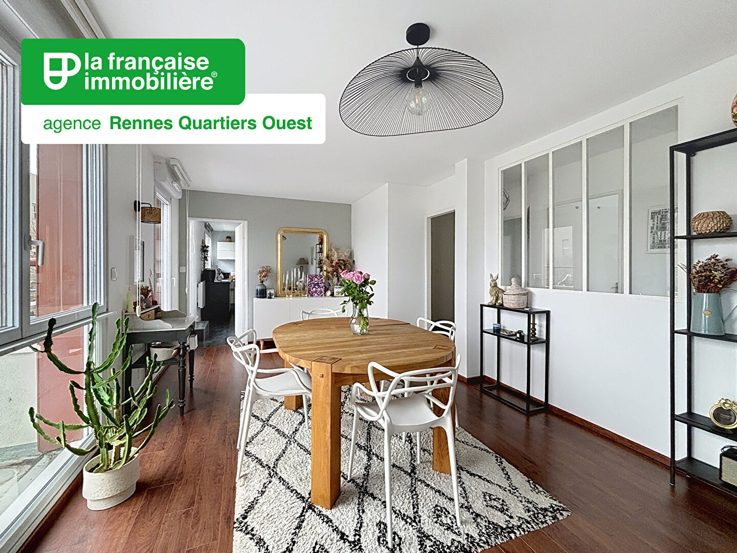 3 pièces – garage – parking – terrasse – balcon – à vendre – quartier Cleunay - LFI-CLEUNAY-12813