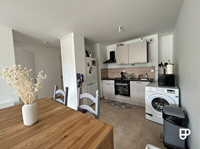 Appartement  type 2 neuf de 44.76 m2, non meublé