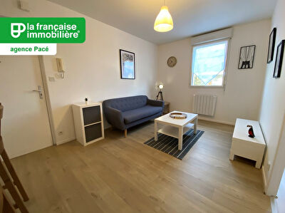 Appartement  T1 Bis meublé à Louer- Centre Bourg – Pacé – 10min de Rennes