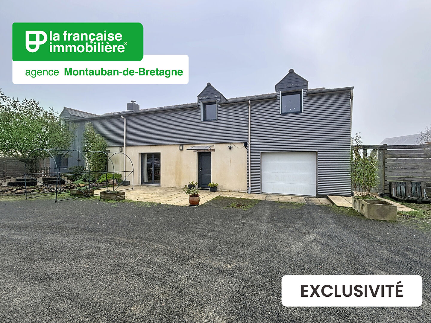 Spacieuse maison de 215 m² + logement locatif – Proche bourg – Montauban-de-Bretagne - LFI-MBRE-13079