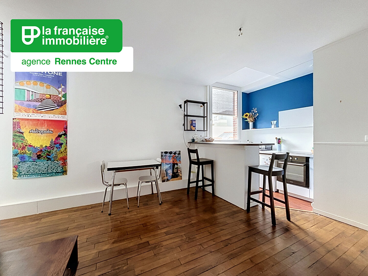 Appartement Rennes Centre-ville – Chézy-Dinan – 2 pièces – 37.85m² – Exposition Est-Ouest - LFI-CENTRE-A-13489
