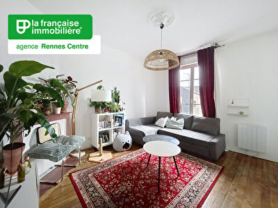 Appartement Type 3 à louer – Meublé – 56m² – Centre-Ville – Chézy Dinan – Rennes – Colocation possible