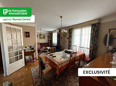 Vendu par nos soins en exclusivité ! Appartement Rennes Centre ville, Anatole-France, Bourg l’évêque 3 pièces, 65.16 m2, Cave, Grenier et Garage