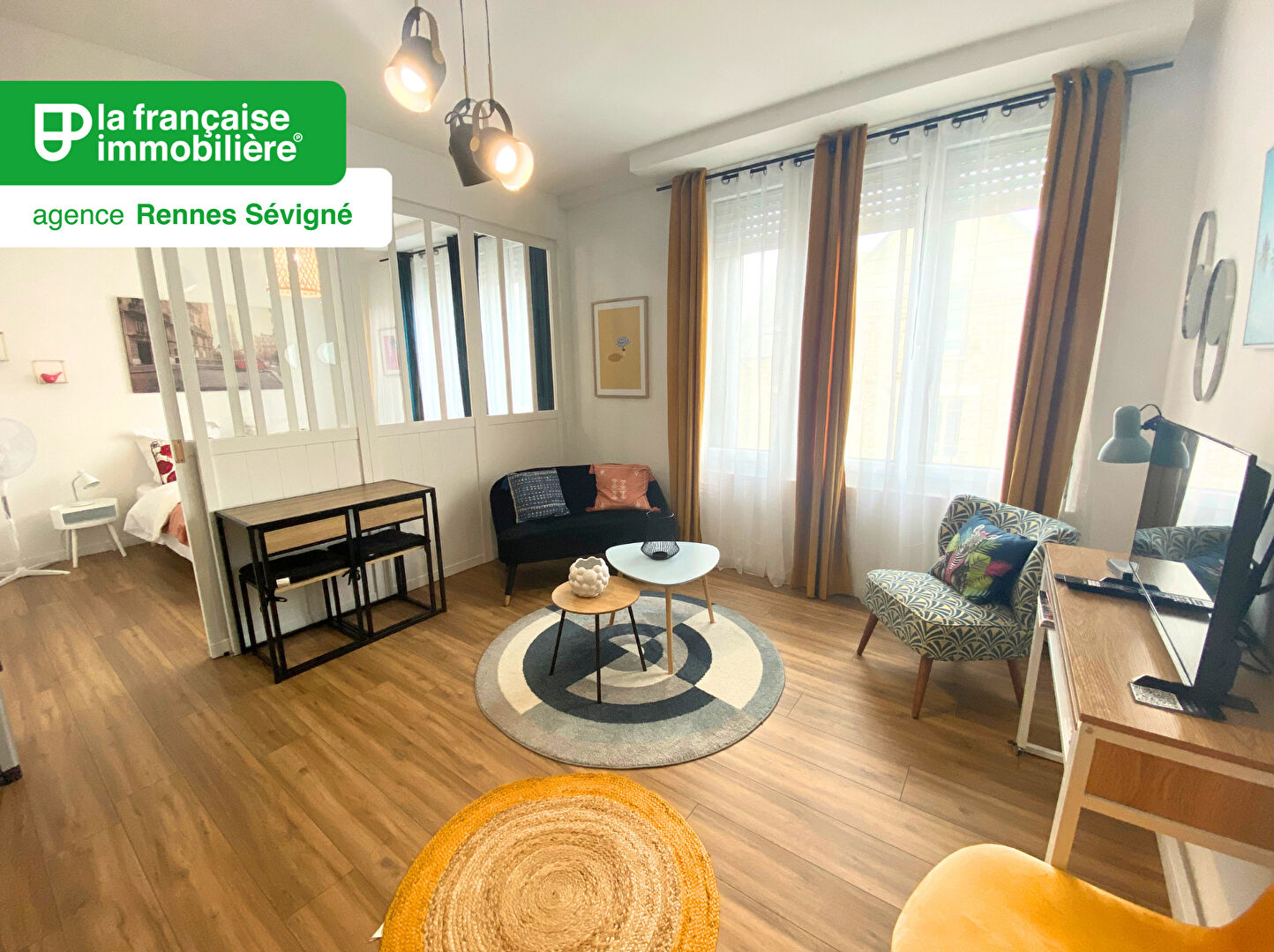 Appartement T1bis meublé – TOUTES CHARGES COMPRISES - LFI-SEVIGNE-14680