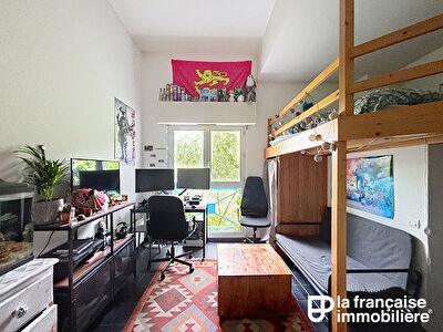 Appartement Type studio à louer – Non Meublé – 20m²  – Rennes – Rue de Brest – Pontchaillou