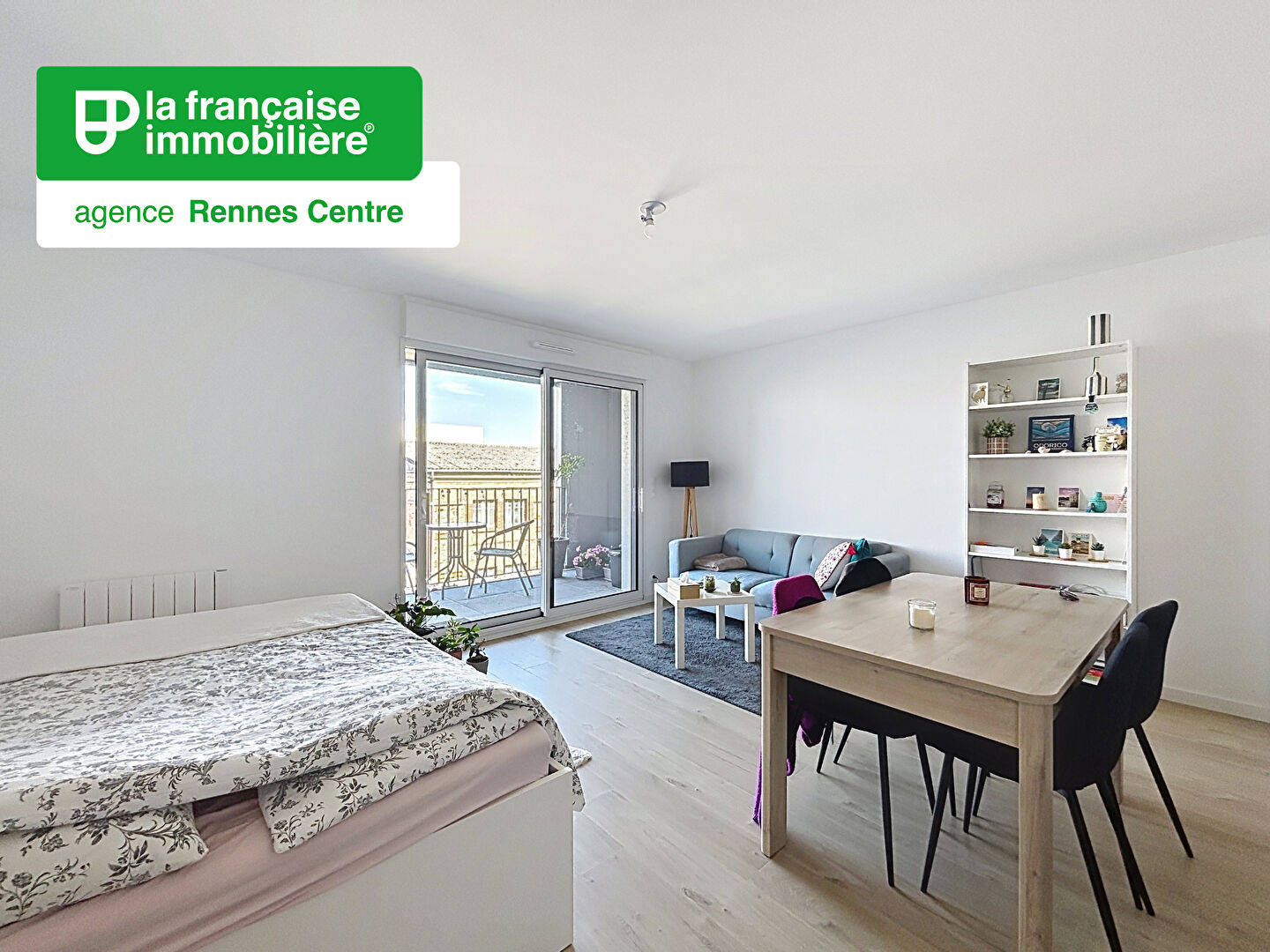 Appartement Type Studio – Non meublé – 33.73 m2 – Neuf – Bourg l&rsquo;Evesque – Rennes – Dispositif Pinel - LFI-CENTRE-B-5494